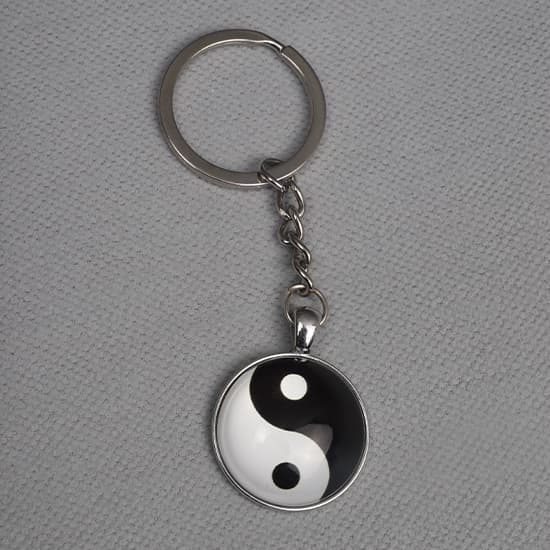 Yin and Yang Keyring
