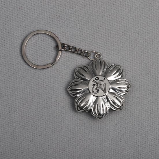 Rotating Flower Keyrings